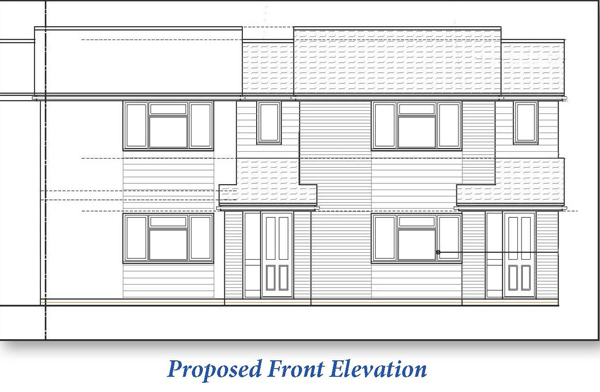 Lot: 113 - END-TERRACE HOUSE WITH PLANNING FOR ADDITIONAL PROPERTY -